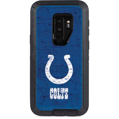 NFL Indianapolis Colts Distressed Otterbox Defender Galaxy Skin